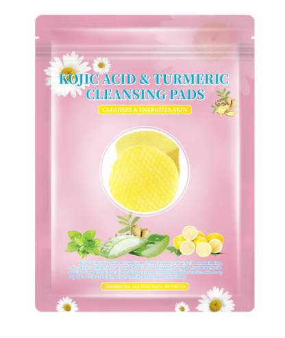 Discos Limpiadora de Cúrcuma y Ácido Kójico