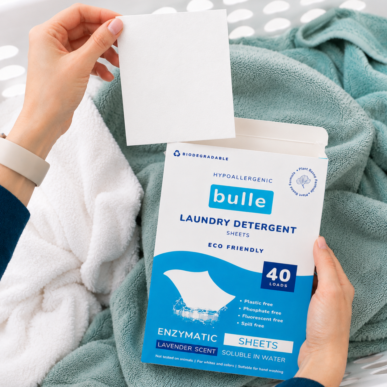 Detergent Sheets Hassle-Free Cleaning
