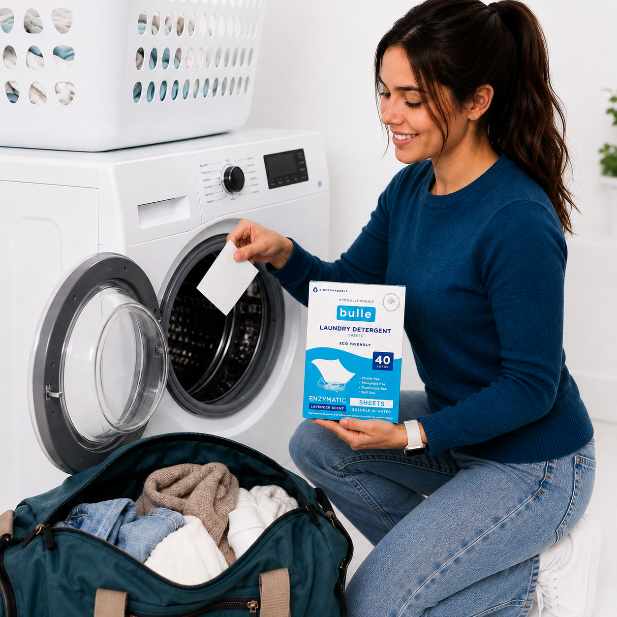 Detergent Sheets Hassle-Free Cleaning
